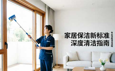 家居保洁新标准：如何像专业人士一样进行“深度清洁”？