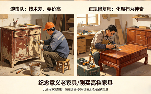 花几百块补个漆值不值？深扒家具美容行业的“暴利”与“苦利”